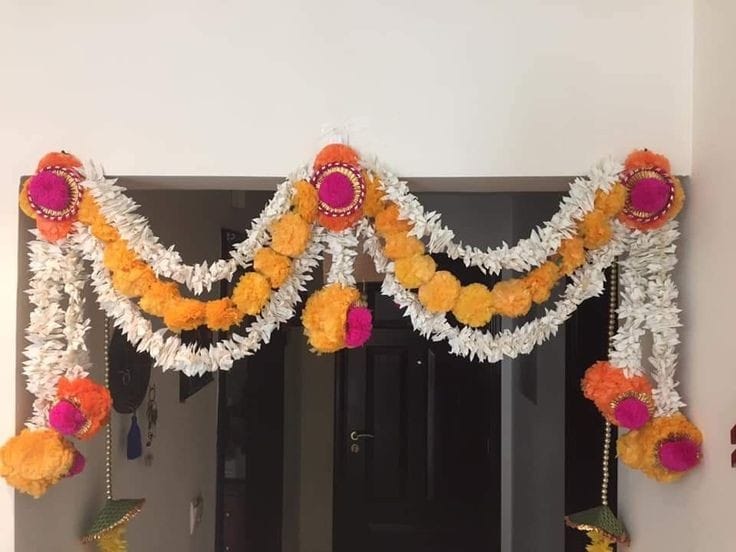 Nutts Traditional Bandhanwar Toran for Door Entrance Home Decoration