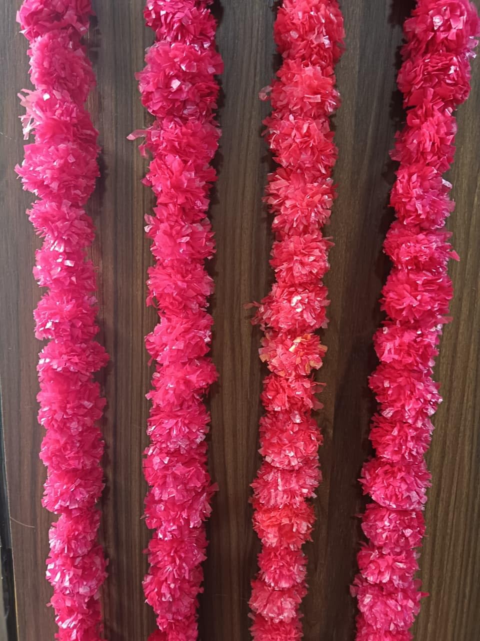 Nutts Traditional Decorative MultiGenda Jaal Chudi Latkan Hanging Wall Hanging for Main Door Wall Hanging Perfect for Home & Office Decor (Pack of 4) (PMPMT106)