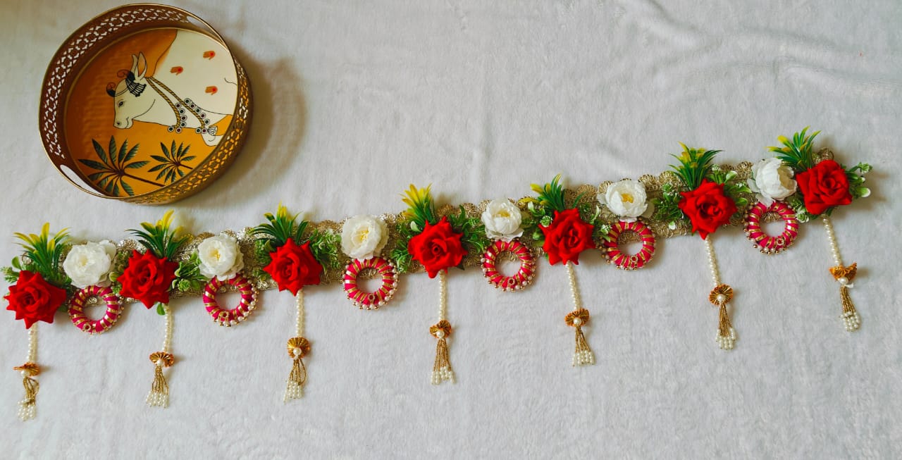 Nutts Traditional Indian Bandhanwar Toran for Festive Decor