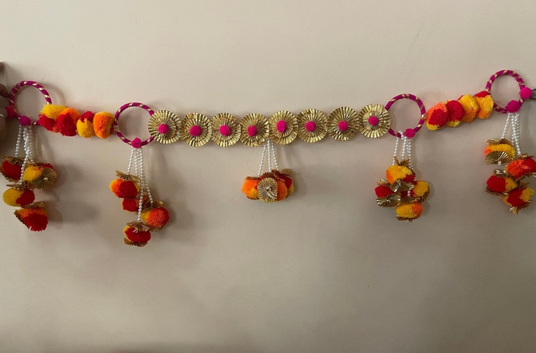 Nutts Ethnic Traditional Bandhanwar for Door Hanging Décor