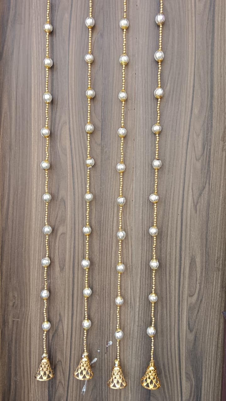 Nutts Decorative Multicolour Pom-Pom Toran | Traditional Toran for Home Decor | (PMPMT17)