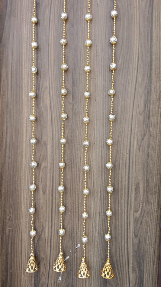 Nutts Decorative Multicolour Pom-Pom Toran | Traditional Toran for Home Decor | (PMPMT17)