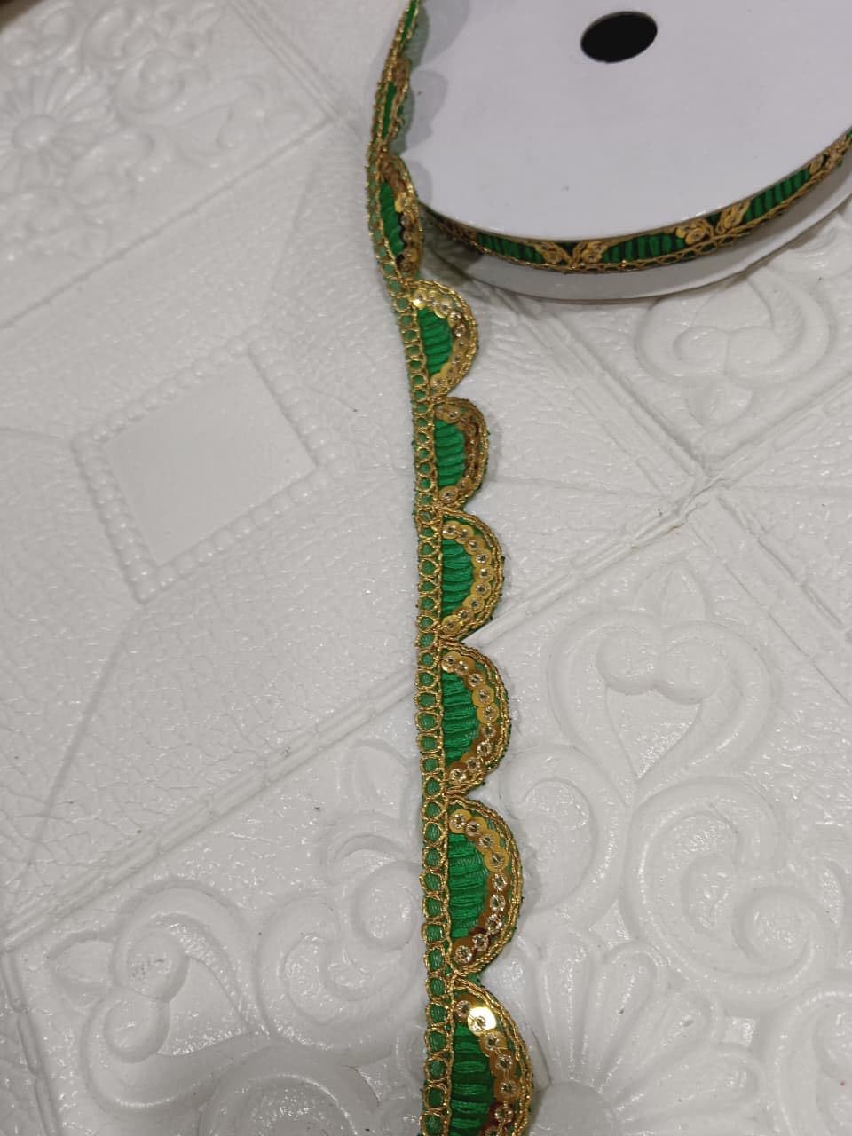 Nutts Rasse Material for Art and Craft Design Decoration Item (10 Meter) (RM-LACE50)