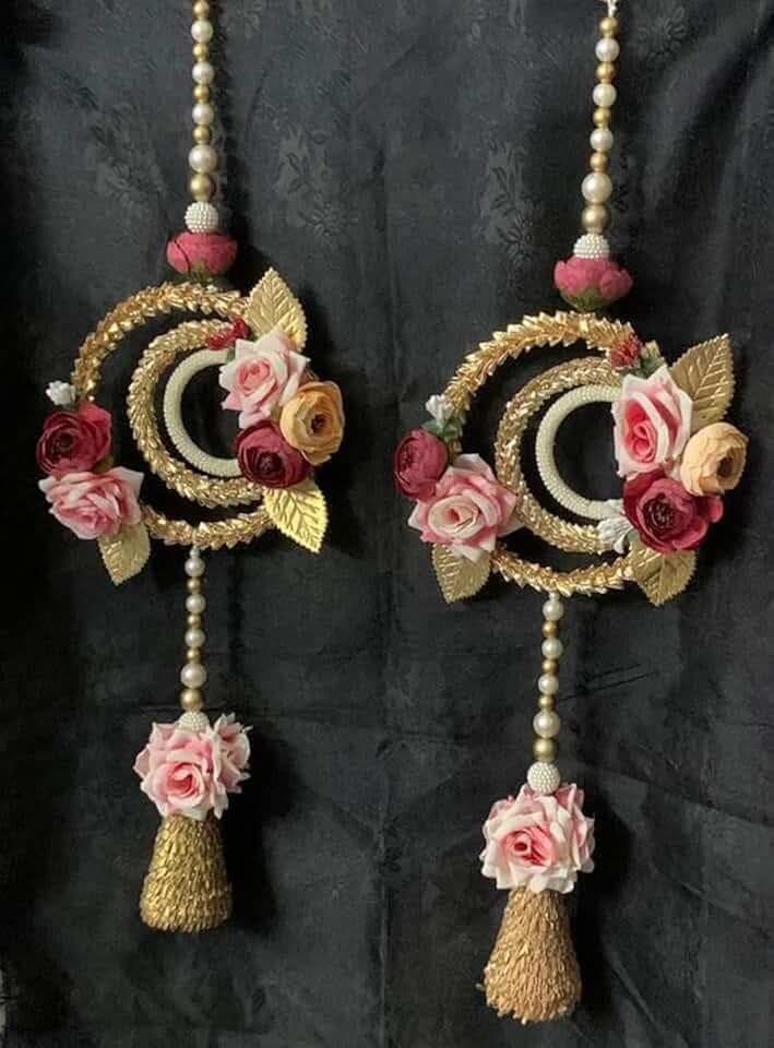 Chudi with Rose Bell Hanging Ideal for Diwali Festivities | Enhance Your Space with Graceful Touches Perfect for Home Decoration