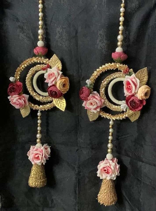 Chudi with Rose Bell Hanging Ideal for Diwali Festivities | Enhance Your Space with Graceful Touches Perfect for Home Decoration