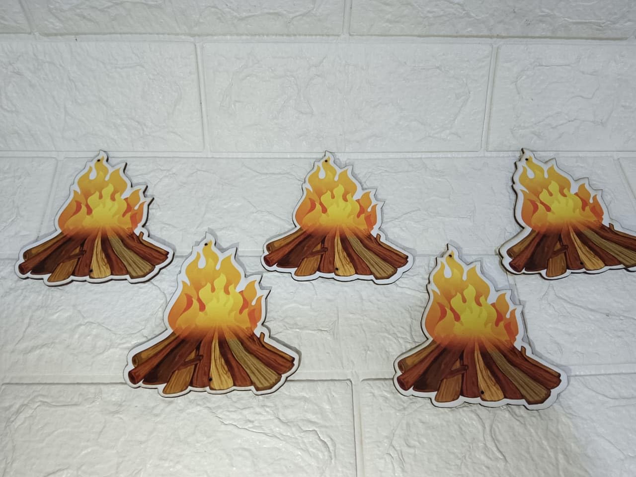 Nutts Traditional Lohri Agni MDF | Happy Lohri Utsav MDF | Warm Wishes Lohri | Lohri Parv Celebration MDF | MDF for Decoration (RM-MDF50)