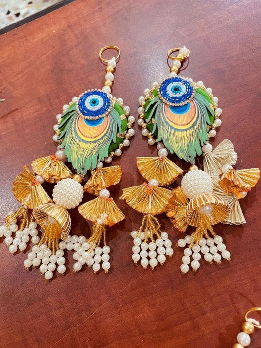 Nutts Traditional Decorative Wall Hanging | Wall Hanging for Main Door | Garland Perfect for Home Decor | Enhance Your Space with Graceful Touches (Pack of 2)