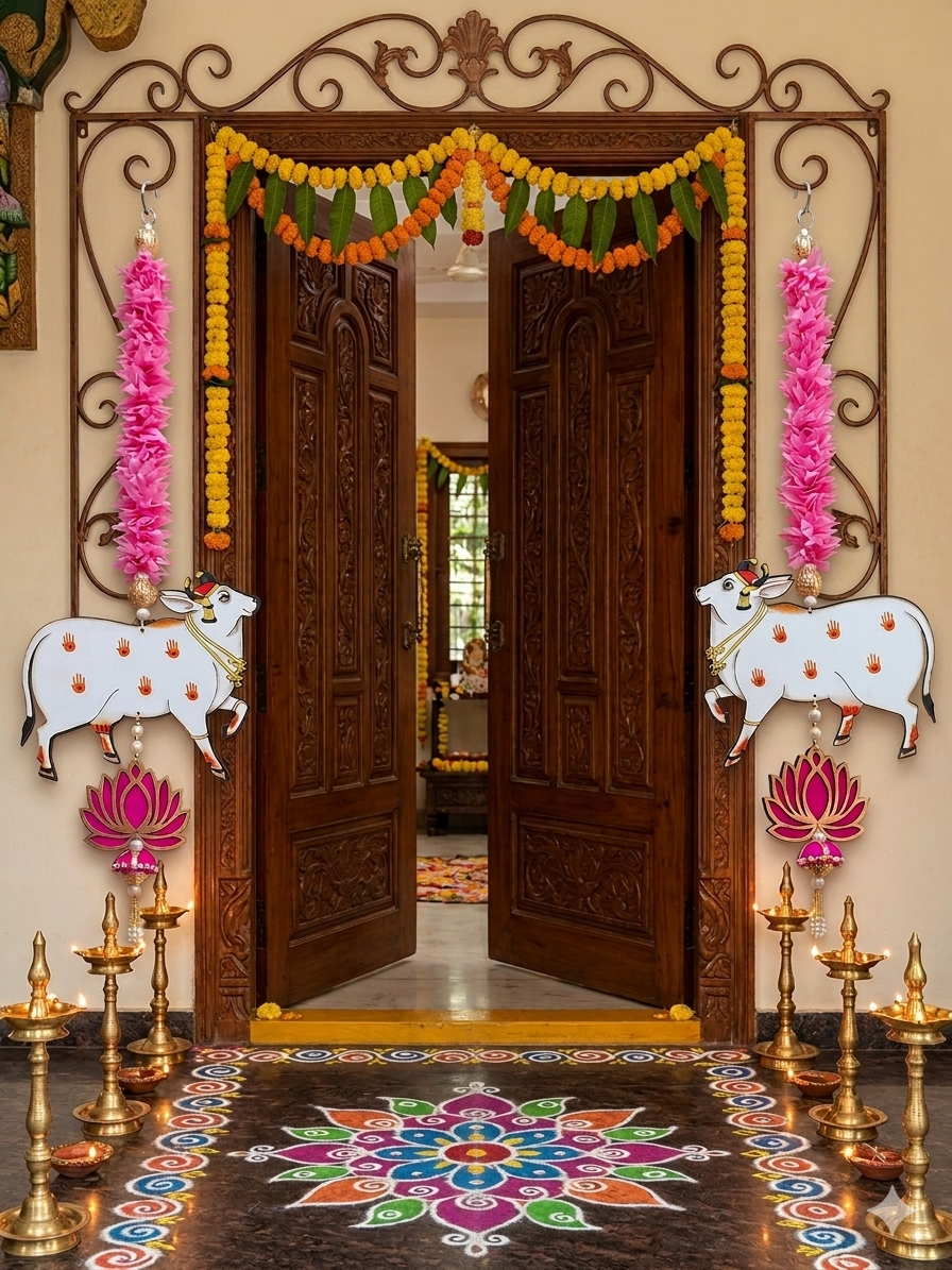 Nutts Lotus Wall Hanging Decorative Accent Perfect For Living Room Bedroom And Hallway Enhances Interior Styling