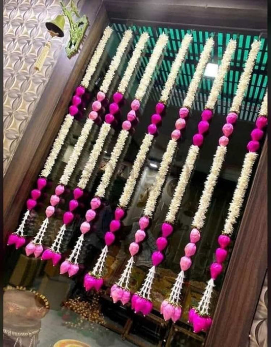 Paper Gajra with Kmalkali String Amazing Design for Home Decoration & All Festival Decor