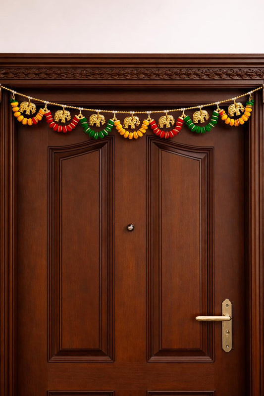 SellPlus Traditional Decorative Bandhanwar | Decorative for Home and All Festival Bandhanwar | Main Door Decorative for Special Occasions Decor (BDHW391)