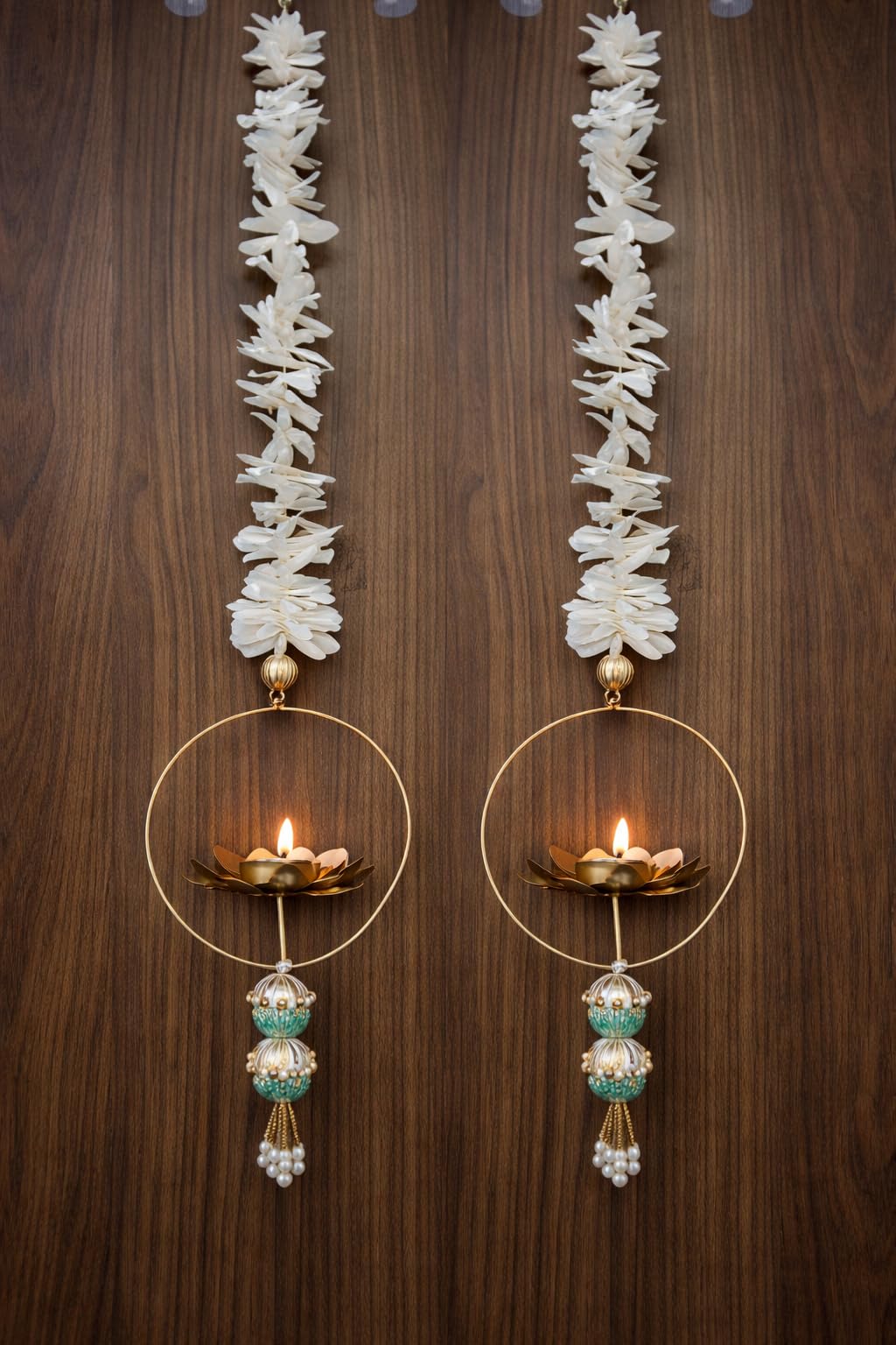 Nutts Handmade Paper Gajra Hanging Decorative | Traditonal Hanging for Paper Gajra Decorations for Walls Hanging Decor (PAPERG101)