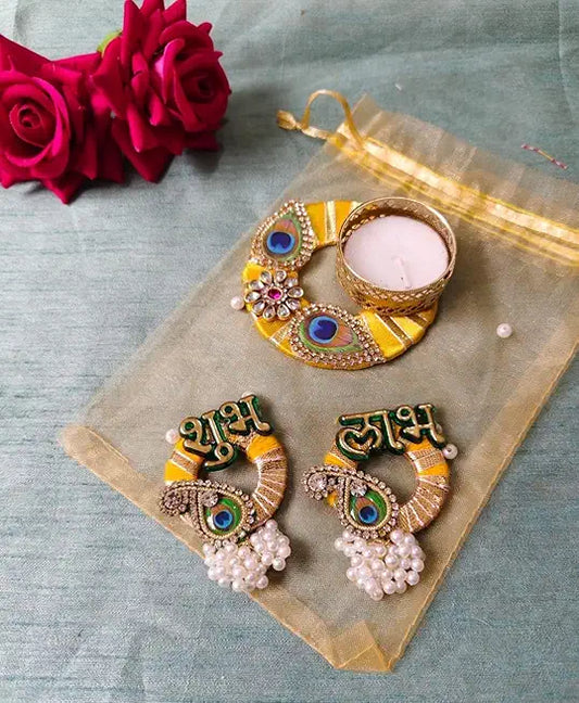 Handmade Decorative Traditional Tlight and Hanging Set Decorative Toran for Decoration Toran for Festive and Home Decor (SMALL69)