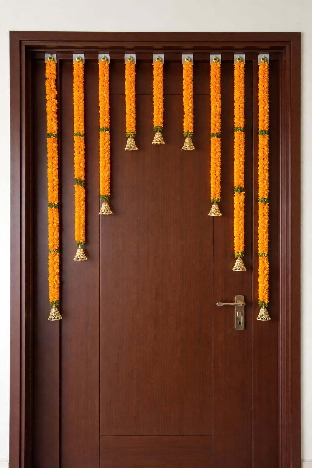 Sellplus Handmade Bandhanwar Decorations | Decorative Bandhanwar Toran Hanging for Home Entrance Mandir Door Festival and Wedding Decoration (Pack of 1) (BDHW238-1)