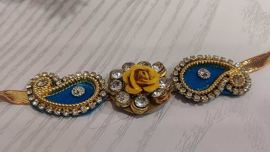 Combo of 1 Rakhi for Brother with 1 World's Best Bro & Sister Poster Rakhi Hamper for Brother & Sister (Design 1)
