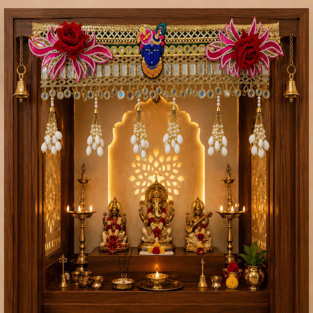 Nutts Decorative Traditional Bandhanwar for Home Entrance Styling