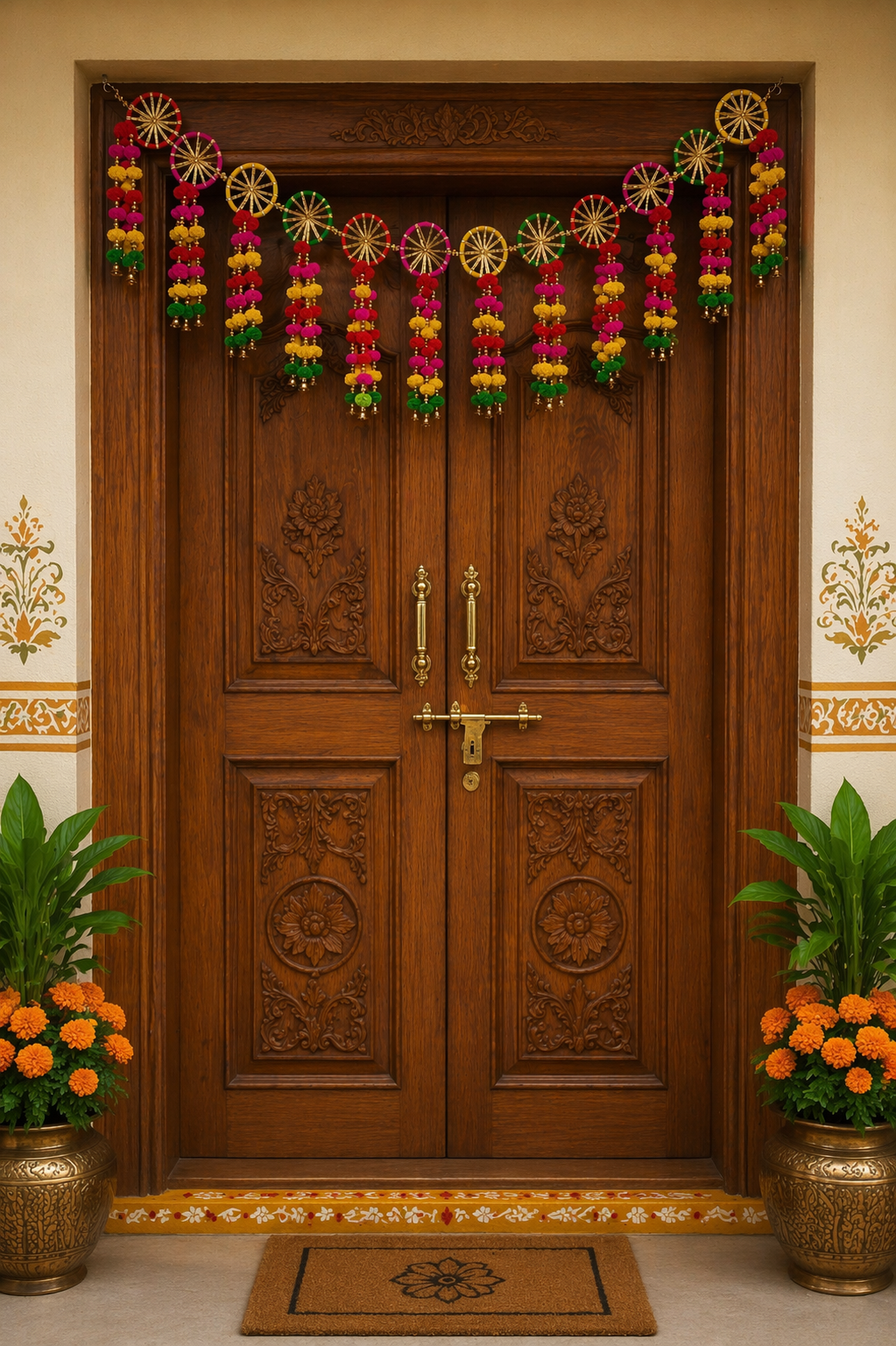 Nutts Classic Indian Bandhanwar Toran Home Decor