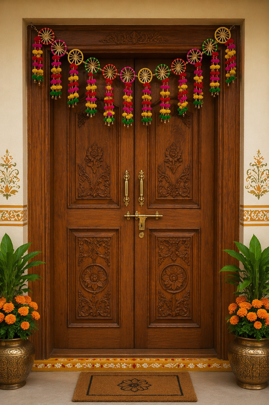 Nutts Classic Indian Bandhanwar Toran Home Decor