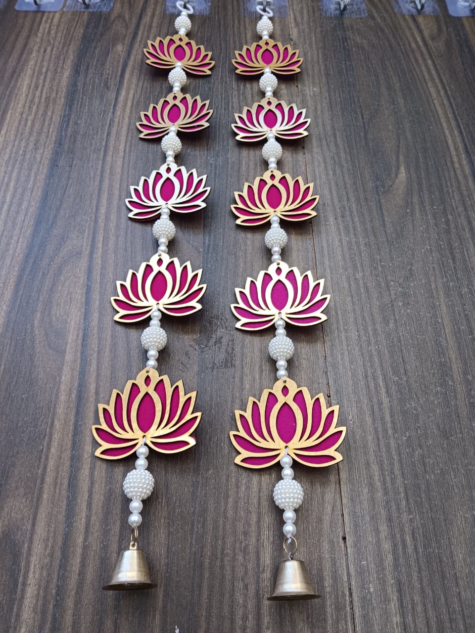 Nutts Lotus Wall Hanging Perfect For Festive Wall Decoration Enhances Home Interiors With Traditional And Elegant Design