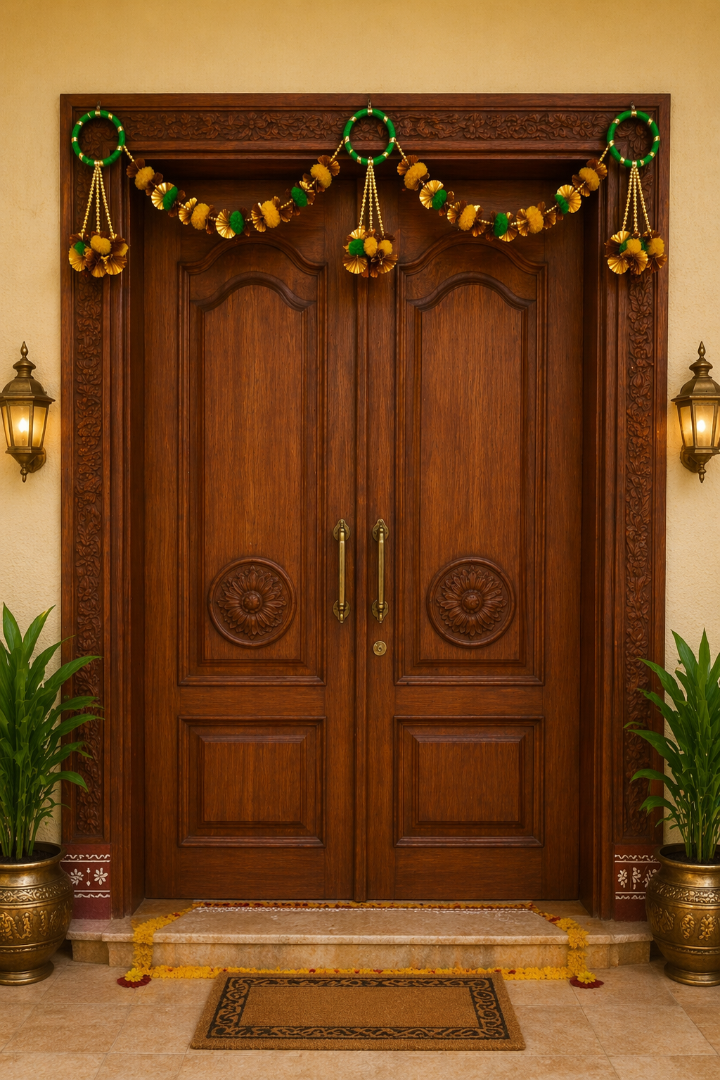Nutts Traditional Bandhanwar Door Decor for Diwali