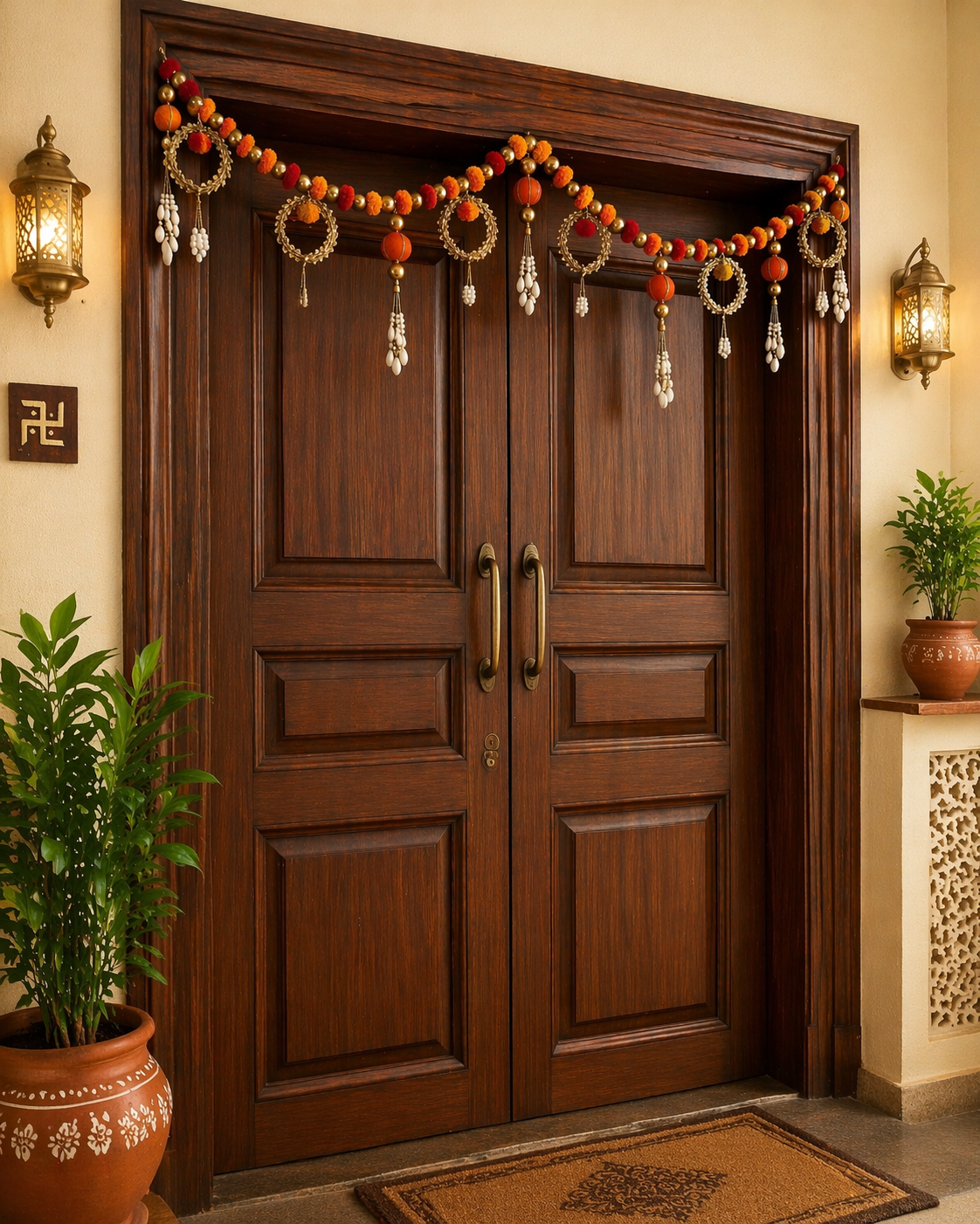 Nutts Decorative Traditional Bandhanwar Home Decoration