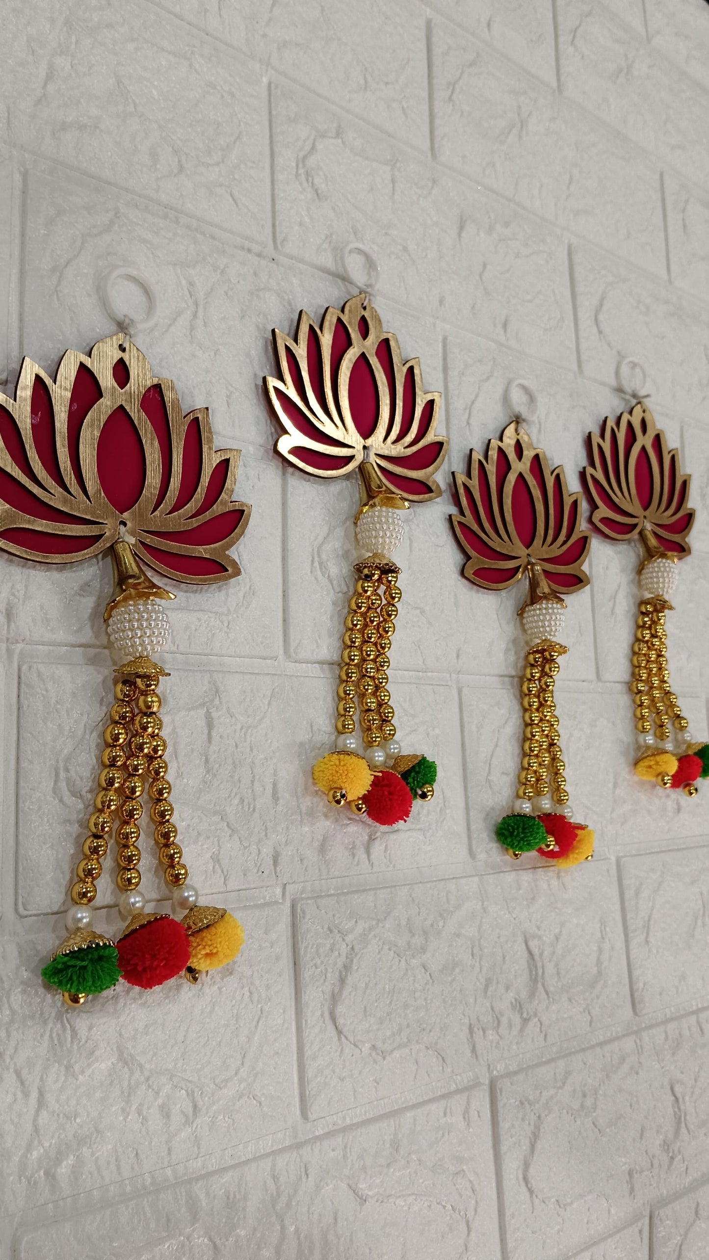 Nutts Lotus Hanging Beautiful Accent For Meditation Space Creates Calm Peaceful Environment