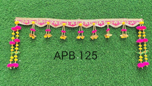 India Door Hanging Latkan Decorative Toran Bandhanwar for Home Decoration for Main Door, Wedding, Parties