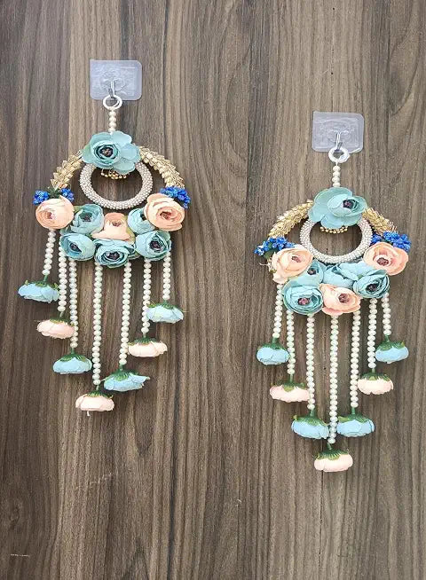 Nutts Handmade Nutts Small Handmade Decorative Hanging for Wall Living Room Bedroom Decor Wedding Decoration Pack of 2 (Small169)