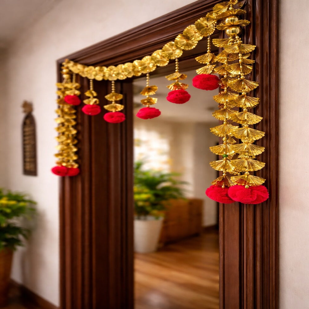 Nutts Traditional Bandhanwar Hanging for Door Decor