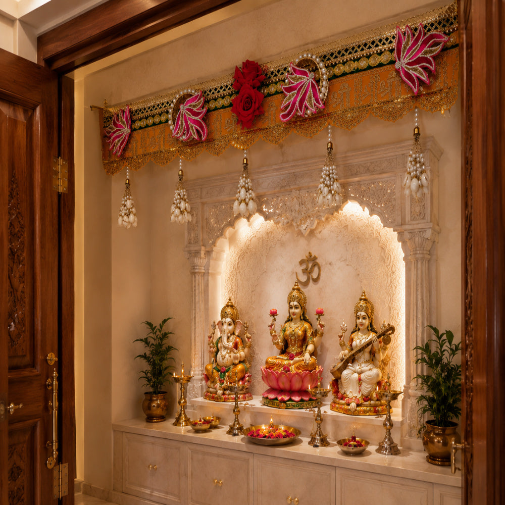 Nutts Festive Bandhanwar for Home Entrance and Pooja Décor