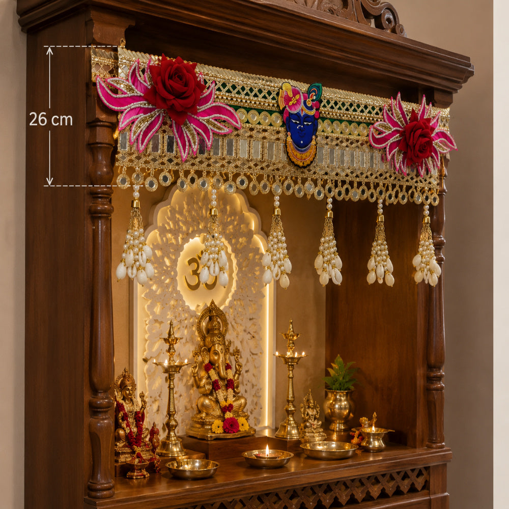 Nutts Decorative Traditional Bandhanwar for Home Entrance Styling