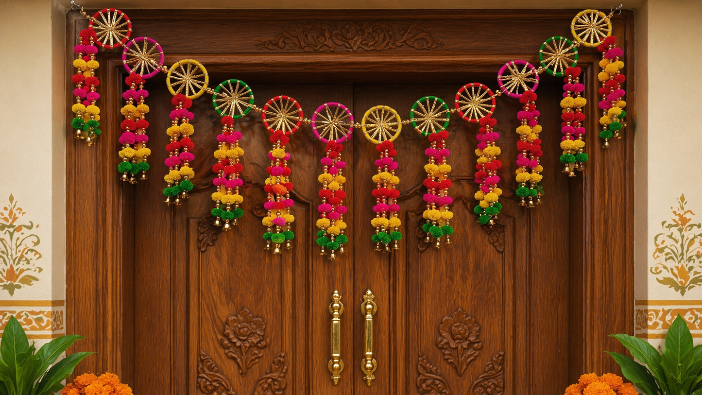Nutts Classic Indian Bandhanwar Toran Home Decor