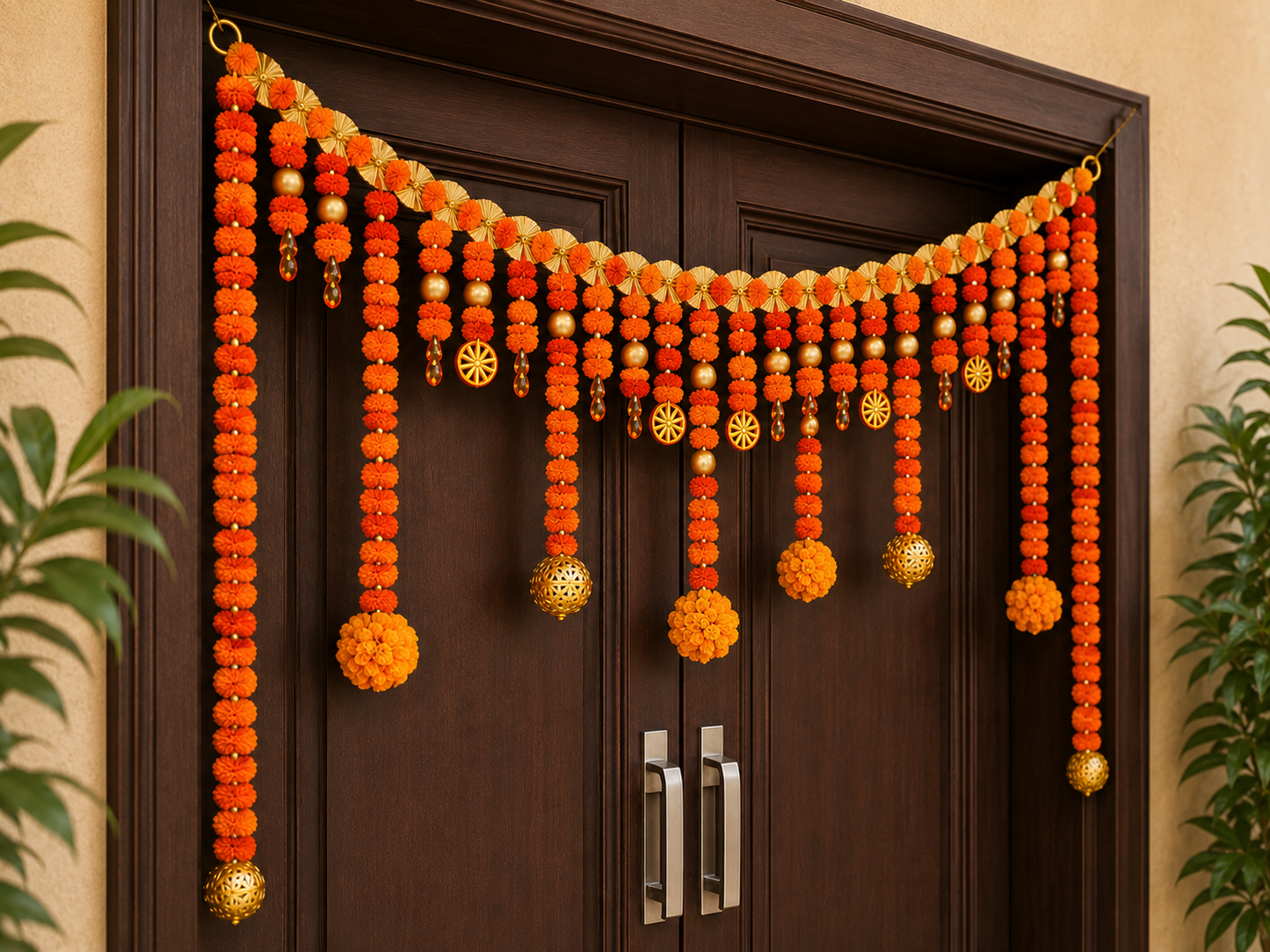 Nutts Decorative Bandhanwar For Home Festival Room  Decoration