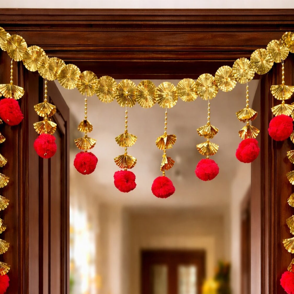 Nutts Traditional Bandhanwar Hanging for Door Decor