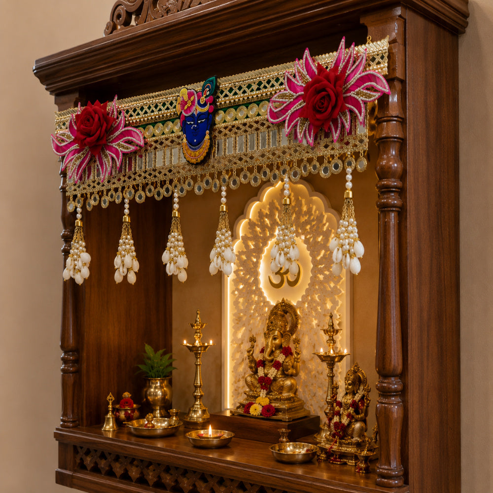 Nutts Decorative Traditional Bandhanwar for Home Entrance Styling