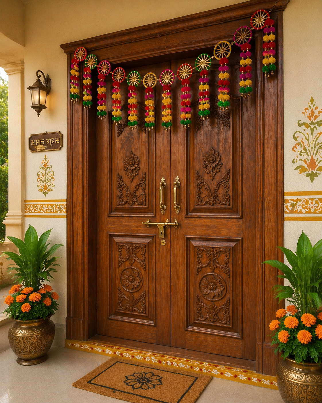 Nutts Classic Indian Bandhanwar Toran Home Decor