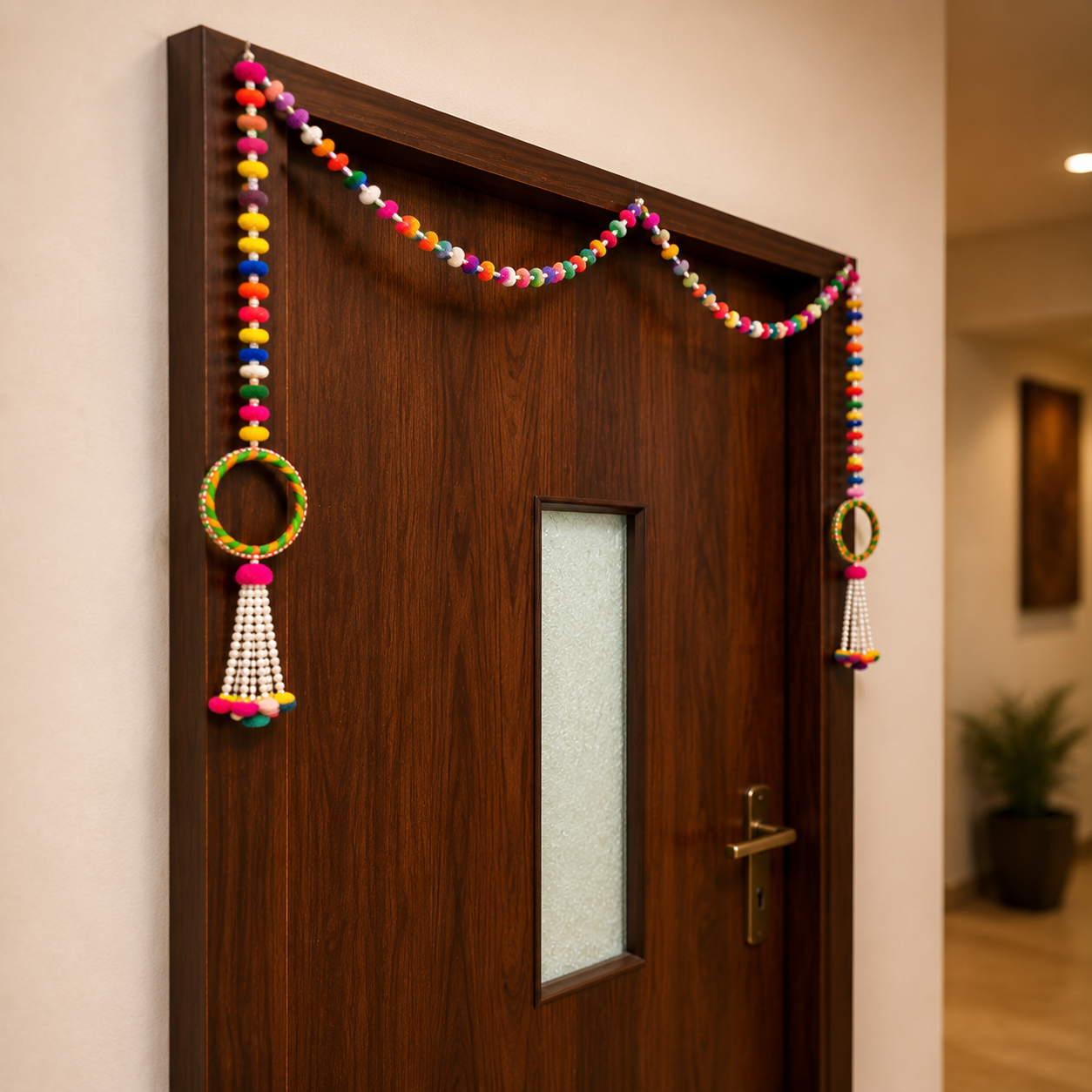 Nutts Traditional Festive Bandhanwar for Home Entrance Decoration