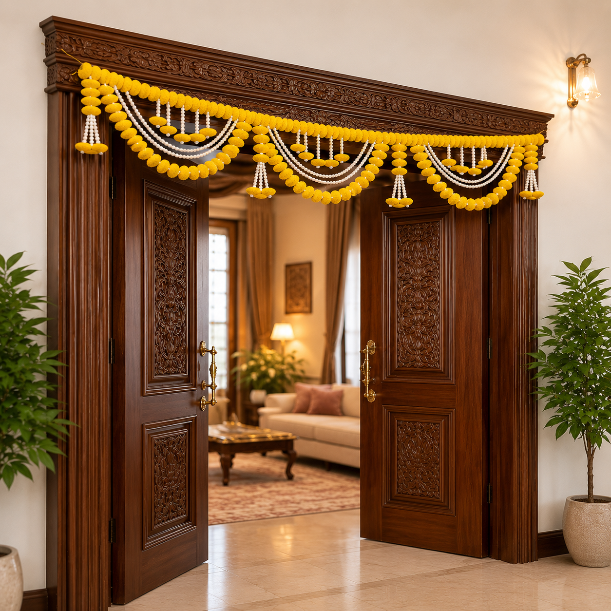 Nutts Handmade Decorative Bandhanwar Door Toran