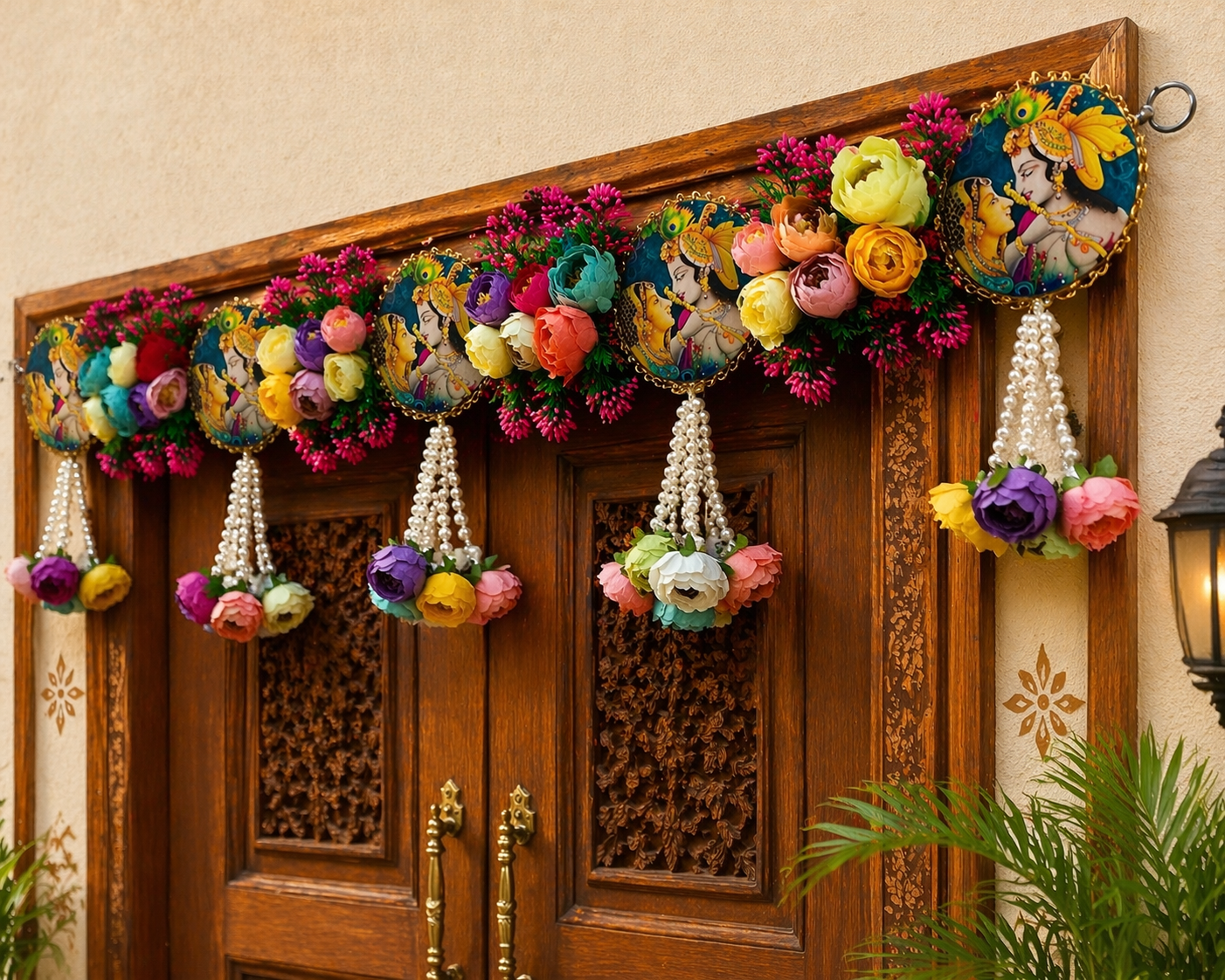 Nutts Handmade Traditional Bandhanwar Door Hanging