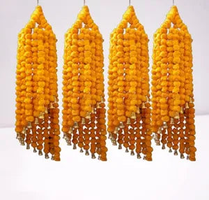 Artificial Marigold Fluffy Flowers (genda pHool) ChandelierjHoomar