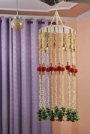 Artificial Marigold Flower Garlands, JHoomar (Reusable Flowers Hanging)