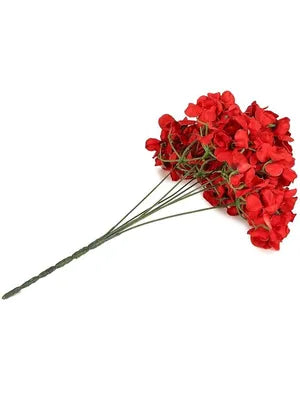 Artificial Flowers for Home Decoration Artificial Hydrangea Flowers Bunch for VasesPots Decoration (Yellow)