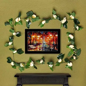Peach Artificial Flower Vine Hanging Silk Peony Garland for Wedding Venue Backdrops Flower Baby Showers and Event Decor