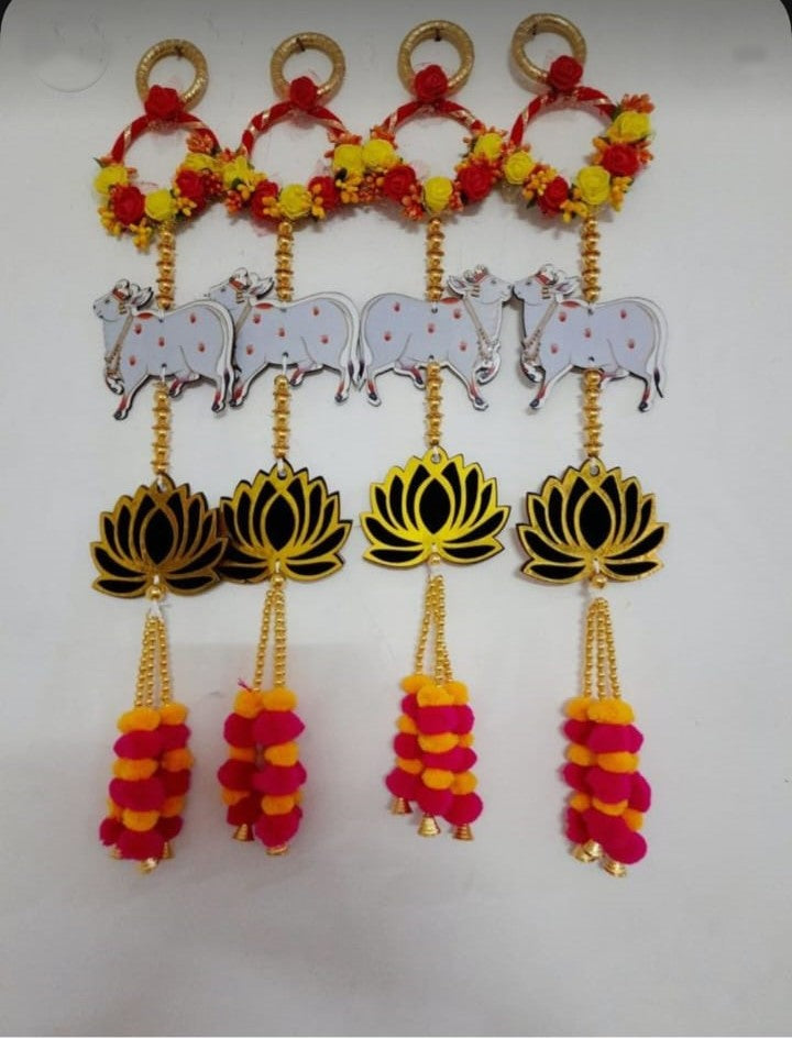 Nutts Lotus Hanging Stylish Wall Decor For Living Room And Hallway