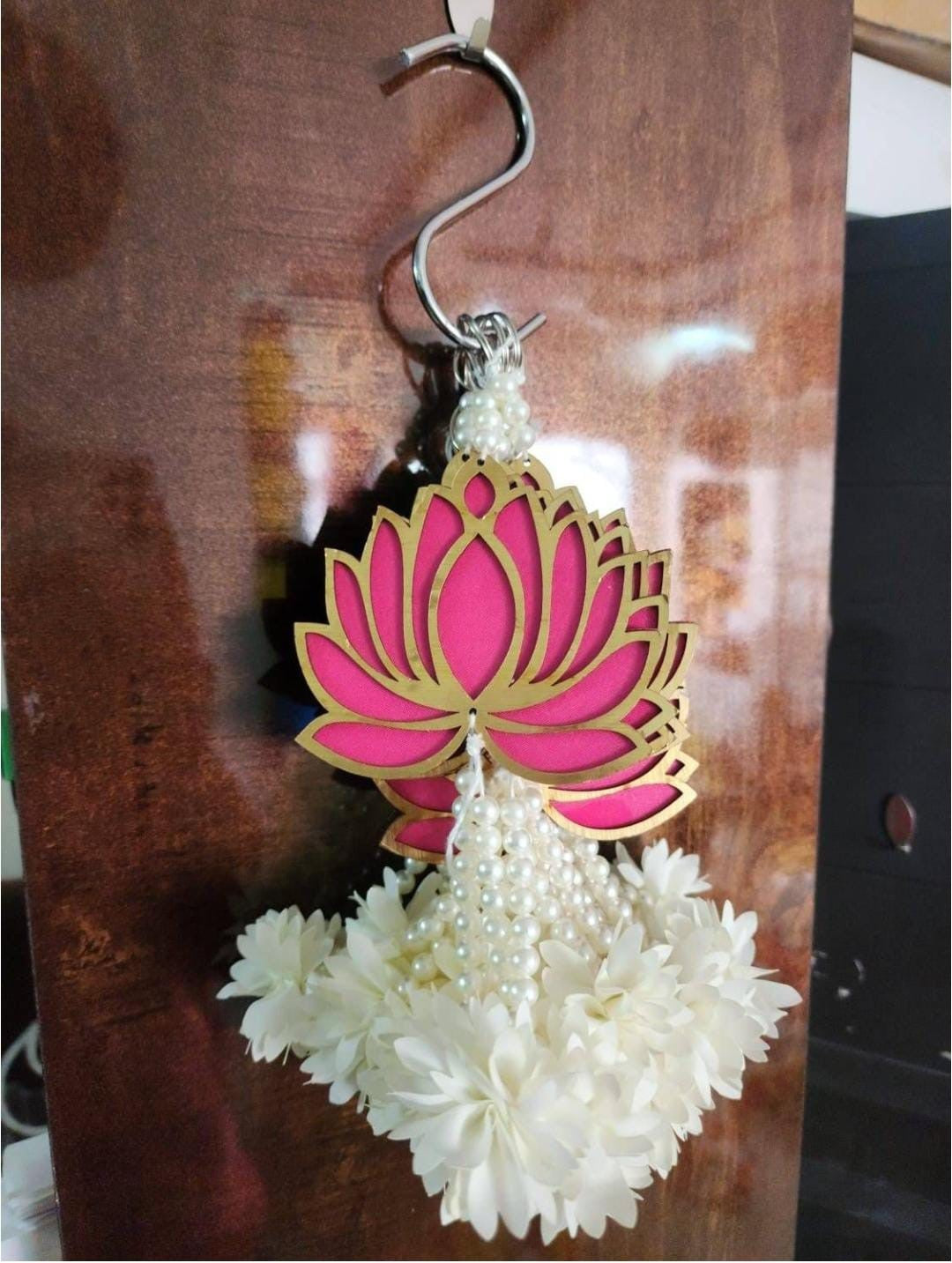 Nutts Lotus Hanging Artistic Decor For Elegant Wall Styling