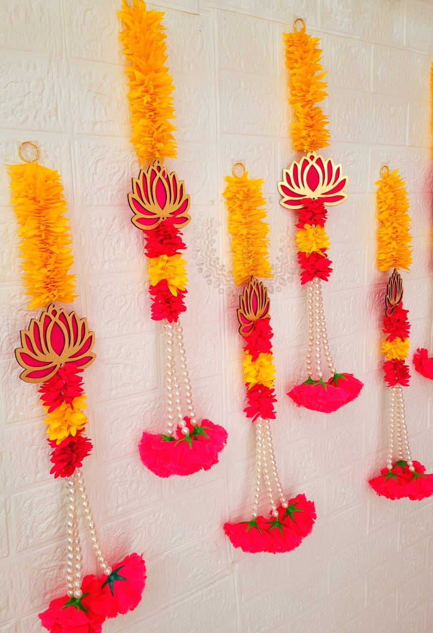 Nutts Lotus Wall Hanging Elegant Design For Spiritual Home Decor
