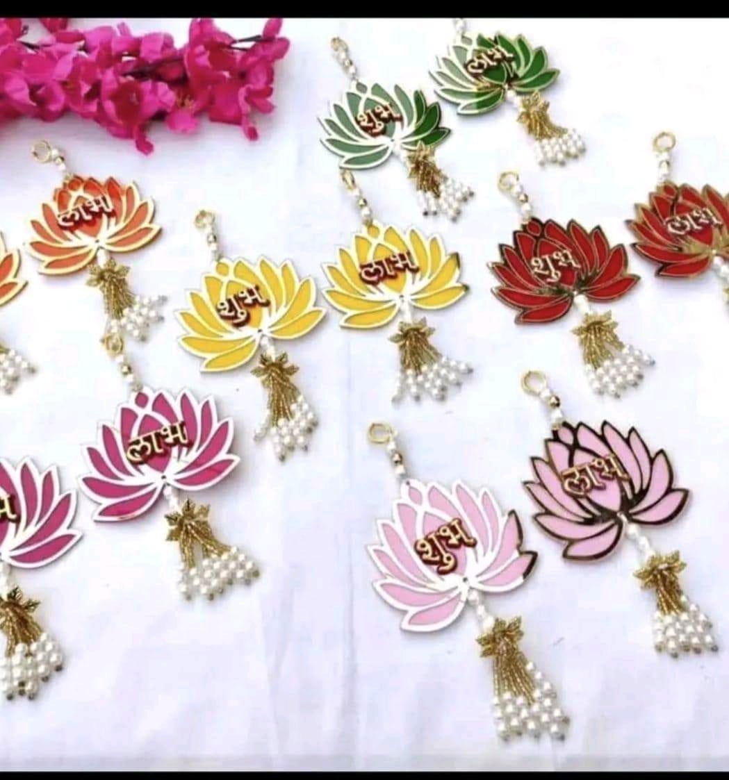 Nutts Lotus Hanging Artistic Wall Decor For Contemporary Home Styling