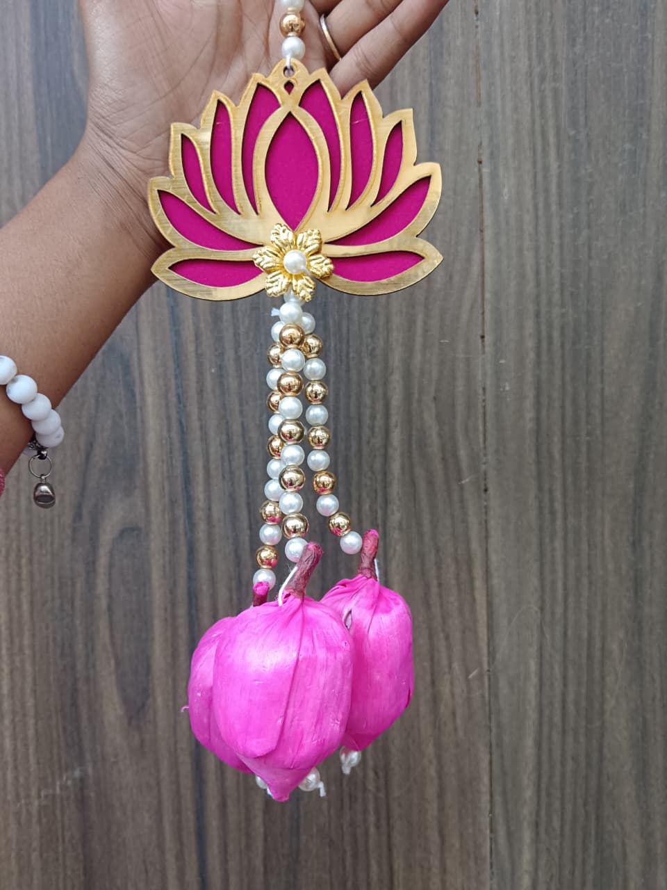 Nutts Lotus Hanging Decorative Accent For Beautiful Interiors