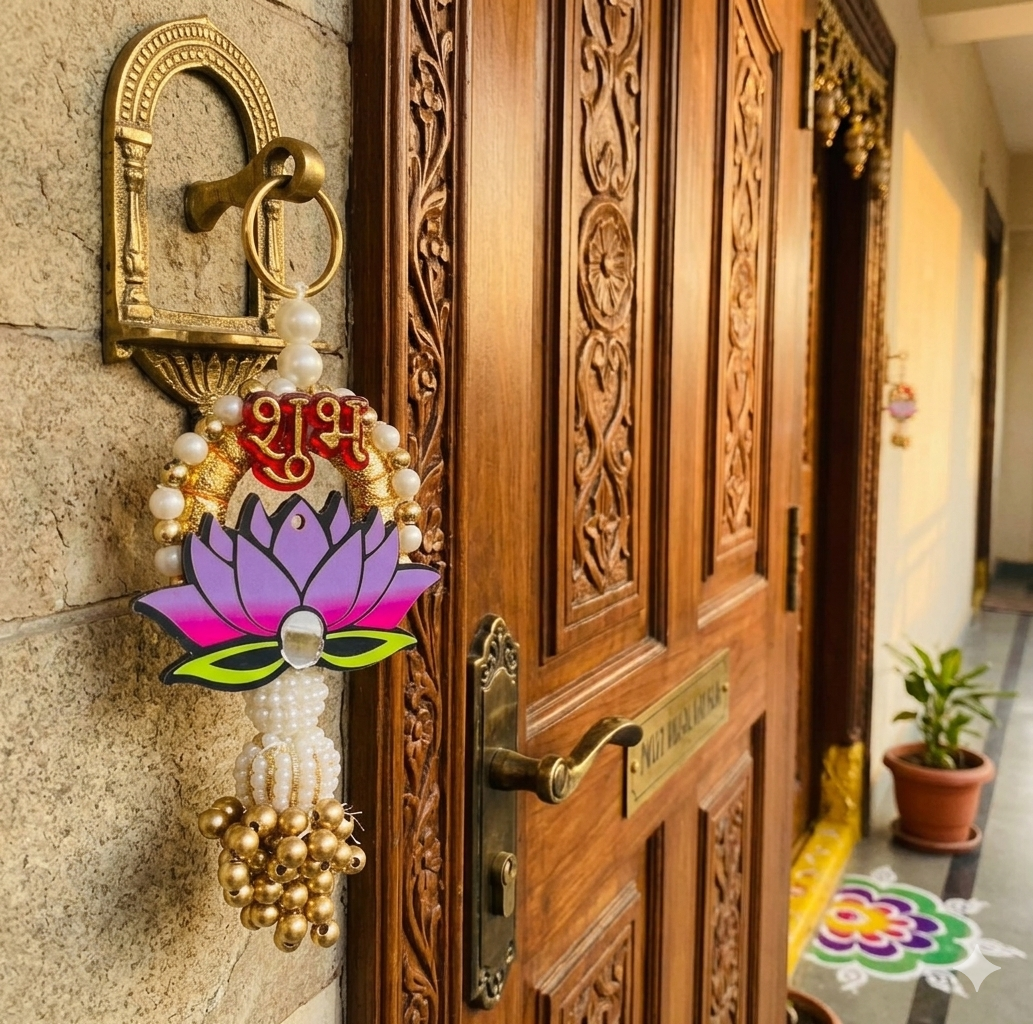 Nutts Lotus Wall Hanging Decorative Accent For Modern Interiors