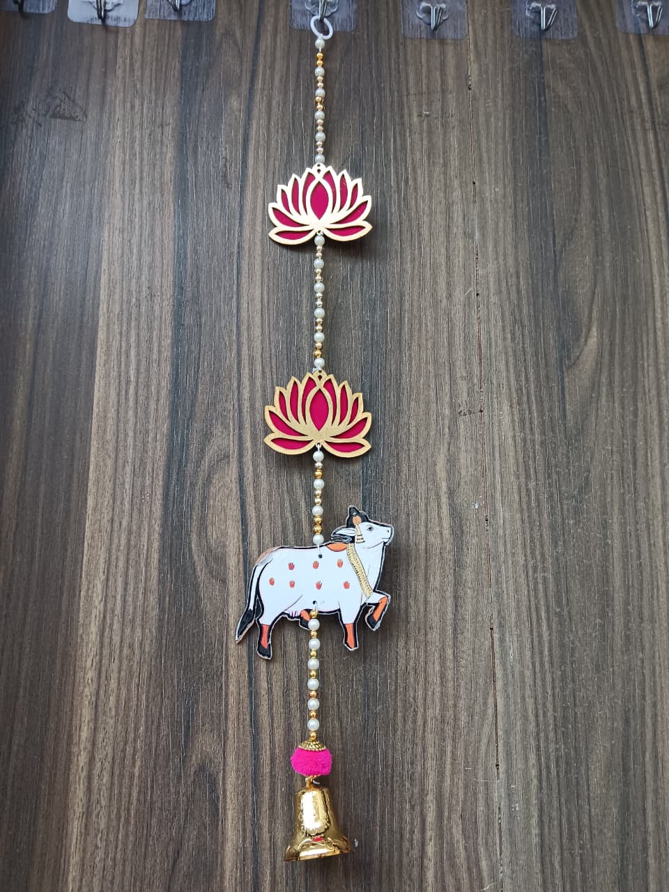 Nutts Lotus Hanging Decorative Piece For Spiritual Home Styling