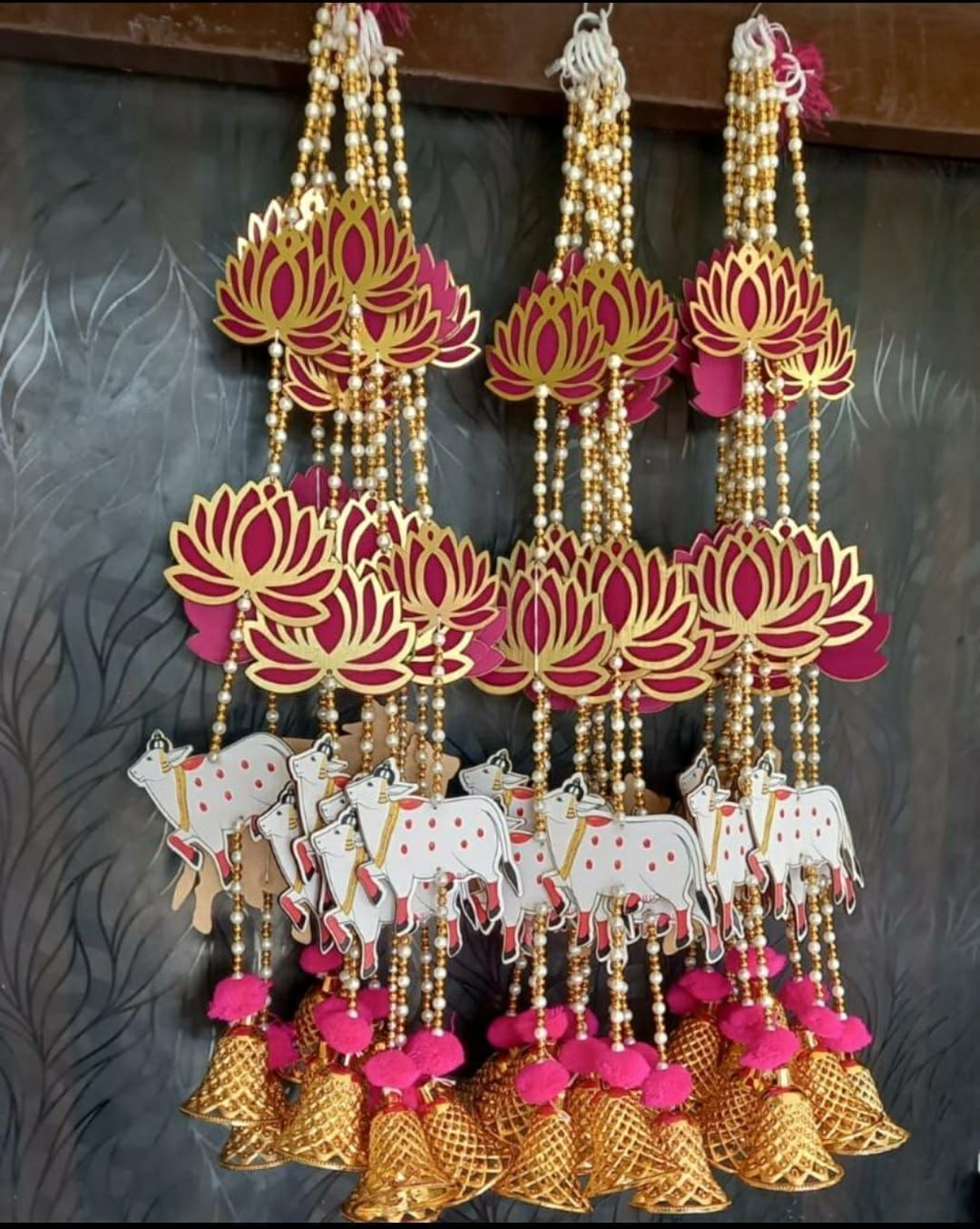 Nutts Lotus Hanging Decorative Piece For Spiritual Home Styling